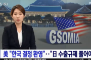 【韓国】アメリカ「韓国のGSOMIA延長歓迎、日本は輸出規制を緩和しろ」