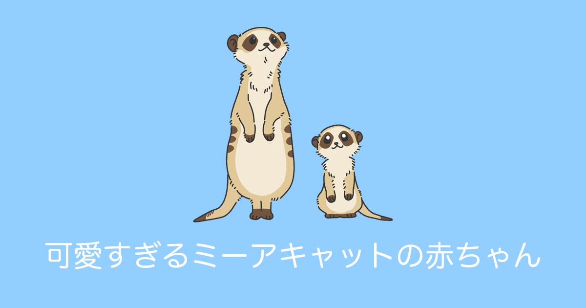 日本の公園の「ミーアキャットの赤ちゃん」が照れ屋さんで可愛すぎる！【台湾人の反応】 | 海外の反応アンテナ