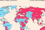 フランス語で男性名詞の国＆女性名詞の国　みんなこれどう思う？