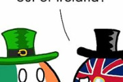 【アイルランド】ハッピー聖パトリックの日！【ポーランドボール】