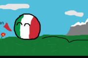 【イタリア】イタリアの夏【ポーランドボール】