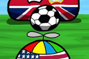 【イギリス-アメリカ】サッカーボール【ポーランドボール】