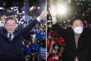 【韓国大統領選挙 出口調査】地上波、李在明47.8%、尹錫悦48.4% ... JTBC、李在明48.4% 尹錫悦47.7%