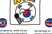 【韓国-北朝鮮】Kポップ【ポーランドボール】