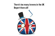 【イギリス】倒せないなら仲間になろう【ポーランドボール】