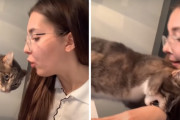 猫「噛んじゃうぞーガブー！」飼い主さん（そんな悪い子はこうよ！）その対処法が斬新だけど効果的すぎた…