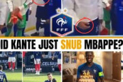 外国人「独裁者だ」フランス代表で内紛か!?エンバペとカンテが握手拒否した動画が拡散して海外騒然！【海外の反応】