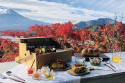 富士山を眺めながら朝ごはんを食べてみた！(画像)　←いいなこれ！ここ施設になってるの？　海外の反応