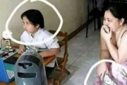 海外「良い母ちゃん」息子のオンライン授業を見守る母親が海外で話題に