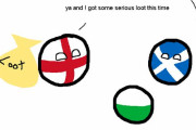 【アイルランド】ぽてとぱわー【ポーランドボール】