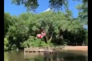「男ってやつは…集まるとこういうことをする生き物だ！」ターザンごっこ編