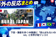 【海外の反応】下田・鎌倉を歩く4K動画に「田んぼもないのにRural」と世界が総ツッコミ