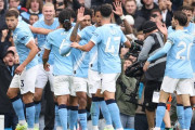 マンチェスター・シティ、ハーランドの2ゴールでエヴァートンに2-0快勝ー海外の反応ー