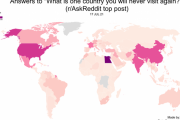 外国人が二度と行きたくないと思った国　1位はあの国だった
