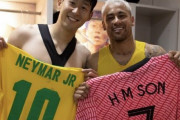 【海外の反応】ソン・フンミンがネイマールにモジモジしていたことが判明「学園ドラマかな？」