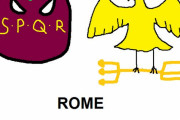 【ヨーロッパ】ローマと鷲【ポーランドボール】