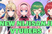 新人Vtuberたちの輝かしいデビューを見てみよう！外国人アニキの推しはどれ？