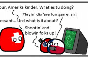 【アメリカ】ビデオゲーム【ポーランドボール】