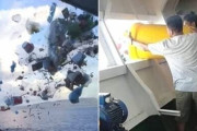 【画像あり】韓国人「日本や中国がまた悪さをしているね‥」船から出たゴミを海に捨てて処理する中国の漁師たち　韓国の反応