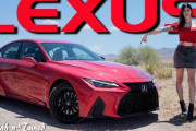 【海外の反応】レクサスIS500は貴重なV8セダンだ！