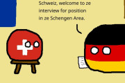 【スイス】スイスの面接【ポーランドボール】