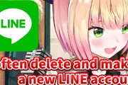 桃鈴ねね「LINEをすぐ消したくなる」。海外ニキ「ボクの周りでも女の子はよくやるけど、なんでやるのかわからないよ」【ホロライブ】