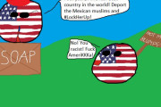 【ロシア】アメロシア【ポーランドボール】
