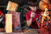 海外「マジで神！！」【鬼滅の刃】ベトナム人のアーティストたちが作った善逸像がすごいと話題