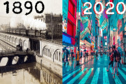 【海外】「日本は当時から世界最先端だった」1890年から2020までの日本の変化に海外も興味津々！