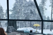 海外「美しい！」フィンランドのホテルの一室から見れる冬景色が壮大でたまらない件！海外の反応