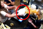 ＠怒り狂った客が店員の顔に！客の横暴な態度とその職業に批判コメント殺到＠海外の反応