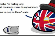 【イギリス】イギリスが怒ってるよ【ポーランドボール】