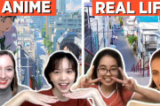外国人視聴者「このクイズは良い！」日本に住んだことのある外国人がアニメの聖地当てクイズに挑戦！