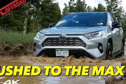 【海外の反応】RAV4ハイブリッドでオフロードにチャレンジしてみたよ！