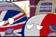 【イギリス】アメリカ警察をまく方法【ポーランドボール】
