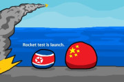 【北朝鮮】またミサイル実験だよ【ポーランドボール】