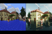 海外「このゲーム何て名前？」  マイクラを4Kでプレイしたら別ゲーになった件  海外の反応