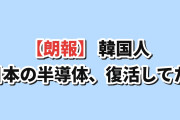 【朗報】韓国人「日本の半導体、静かに復活してた…底力がヤバい」