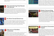 外国人「日本のRPGの変えるべき要素TOP10を発表していく」