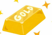 同じ10オンスの「純金」「プラチナ」「銅」「亜鉛」「すず」「アルミニウム」のプレートを並べた比較