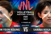海外「古賀選手、かなりの成長だ！！」【女子バレー日韓戦】両チームの注目選手を当てたハイライトに声援の声