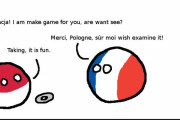 【フランス&ポーランド】ゲームを作ったよ【ポーランドボール】