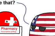 【アメリカ】アメリカと馬用薬【ポーランドボール】
