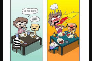 外国人「日本と海外の文化の違いをマンガにしてみた」(海外の反応)