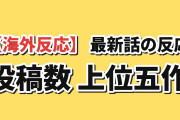 【海外反応】最新話スレ投稿数TOP5！無職転生Ⅲが首位