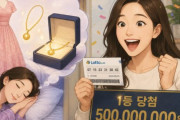 韓国人「ワンピースと金のネックレスの夢を見たら、5億ウォンの宝くじに当たった！」→「それはただの偶然だ！」