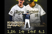 大谷の負傷で山本由伸への注目が急上昇、キャリア2度目のノーヒットノーランに海外の野球ファンも大興奮（海外の反応）