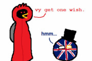 【イギリス】太陽は沈まないよ【ポーランドボール】