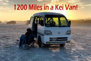 【海外の反応】日本の軽バンで2,000kmの旅をしてみた！