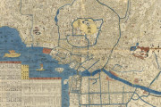 明治維新の4年前の東京の地図（海外の反応）